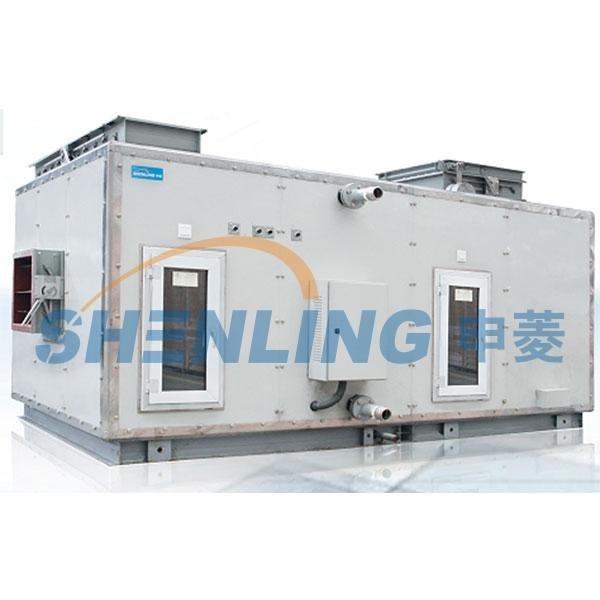Anti-vibration modular air handling unit