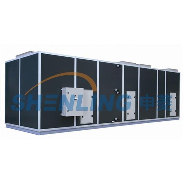 High efficient air conditioning terminal unit for hydropower station