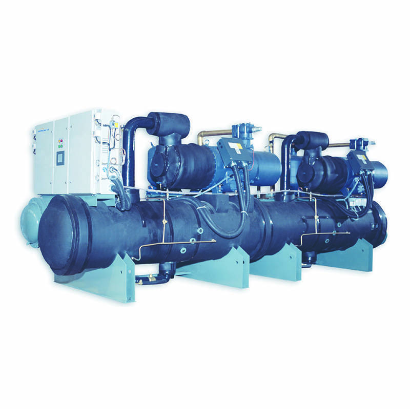 High efficient and energy-saving water chiller/heater for hydropower station
